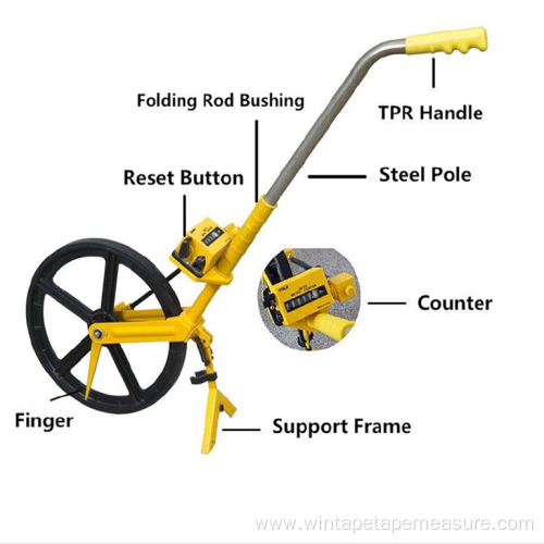 Distance Wheel Measure for Professional Surveying